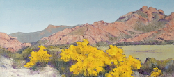 Redstone Hills - Calitzdorp District | 2021 | Oil on Canvas | 45 x 67 cm